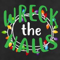 Wreck The Halls Adult Drive Performance Visor