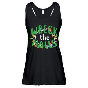 Wreck The Halls Ladies Essential Flowy Tank