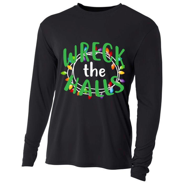 Wreck The Halls Cooling Performance Long Sleeve Crew