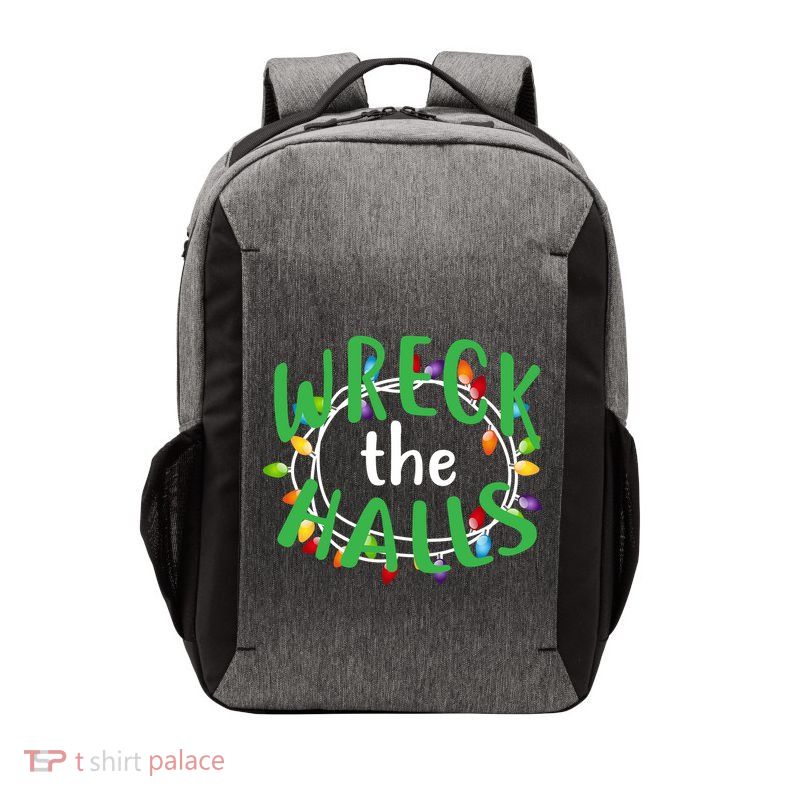 Wreck The Halls Vector Backpack