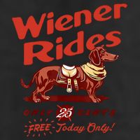 Wiener Rides Free Today Only Funny Wiener Adult Drive Performance Visor