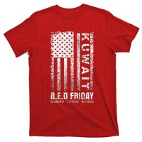 Wear Red for Deployed Kuwait R.E.D. Friday Flag Gift T-Shirt