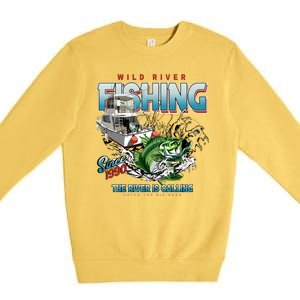 Wild River Fishing Bass Premium Crewneck Sweatshirt