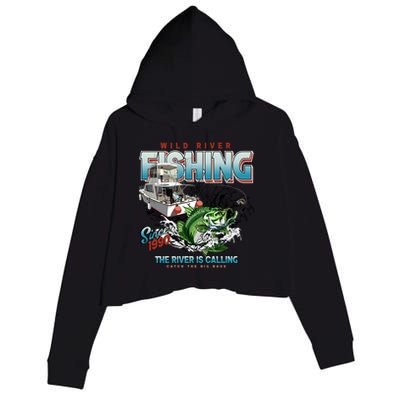 Wild River Fishing Bass Crop Fleece Hoodie