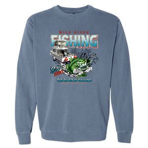 Wild River Fishing Bass Garment-Dyed Sweatshirt