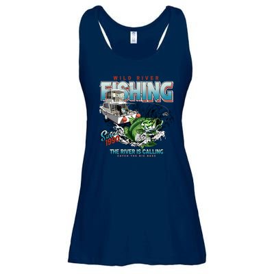 Wild River Fishing Bass Ladies Essential Flowy Tank