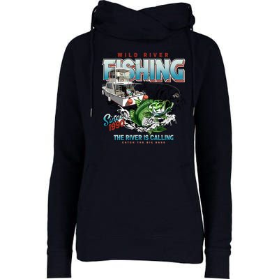 Wild River Fishing Bass Womens Funnel Neck Pullover Hood