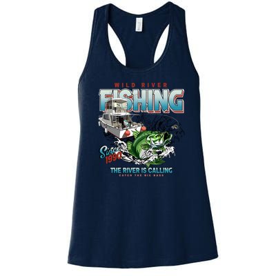 Wild River Fishing Bass Women's Racerback Tank