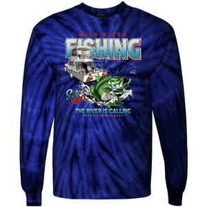 Wild River Fishing Bass Tie-Dye Long Sleeve Shirt