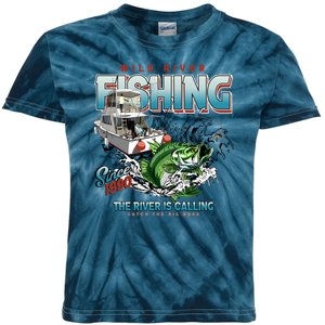 Wild River Fishing Bass Kids Tie-Dye T-Shirt