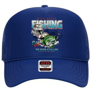 Wild River Fishing Bass High Crown Mesh Back Trucker Hat