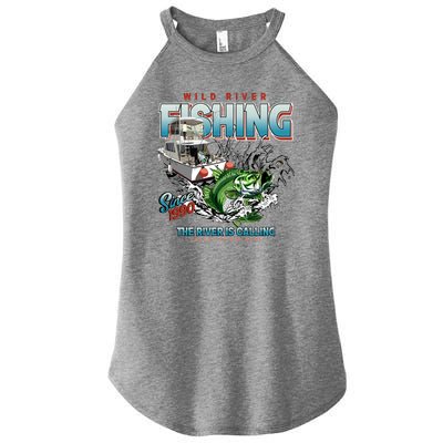 Wild River Fishing Bass Women's Perfect Tri Rocker Tank