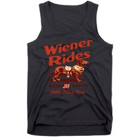 Wiener Rides Free Today Only Funny Wiener Tank Top