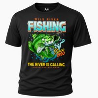 Wild River Fishing The River Is Calling Catch The Big Bass Since 1990 Cooling Performance Crew T-Shirt