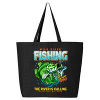 Wild River Fishing The River Is Calling Catch The Big Bass Since 1990 25L Jumbo Tote