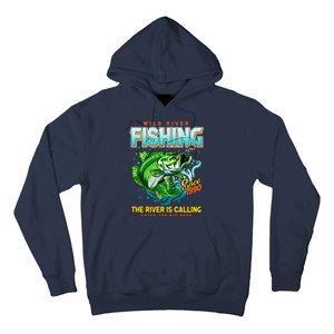 Wild River Fishing The River Is Calling Catch The Big Bass Since 1990 Hoodie