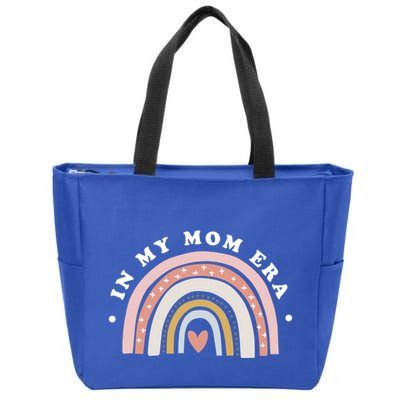 With Rainbow Funny Mother Gift Zip Tote Bag