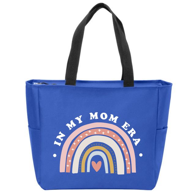 With Rainbow Funny Mother Gift Zip Tote Bag
