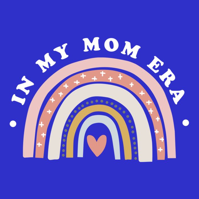 With Rainbow Funny Mother Gift Zip Tote Bag