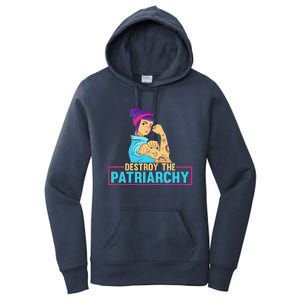 Womens Radical Feminist Feminism Destroy The Patriarchy Women's Pullover Hoodie