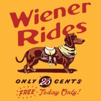 Wiener Rides Free Today Only Funny Wiener Dog Sustainable Knit Beanie