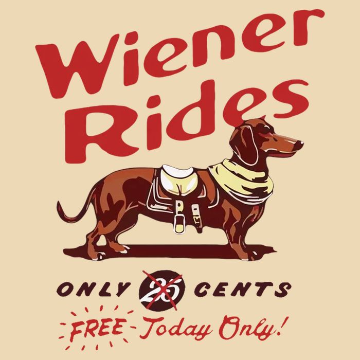 Wiener Rides Free Today Only Funny Wiener Dog Bag