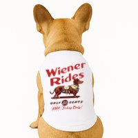 Wiener Rides Free Today Only Funny Wiener Dog Doggie Tank