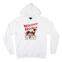 Wiener Rides Free Today Only Funny Wiener Dog Hoodie