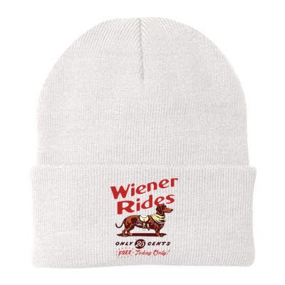 Wiener Rides Free Today Only Funny Wiener Dog Beanie