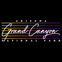 Retro Grand Canyon National Park Impact Tech Backpack