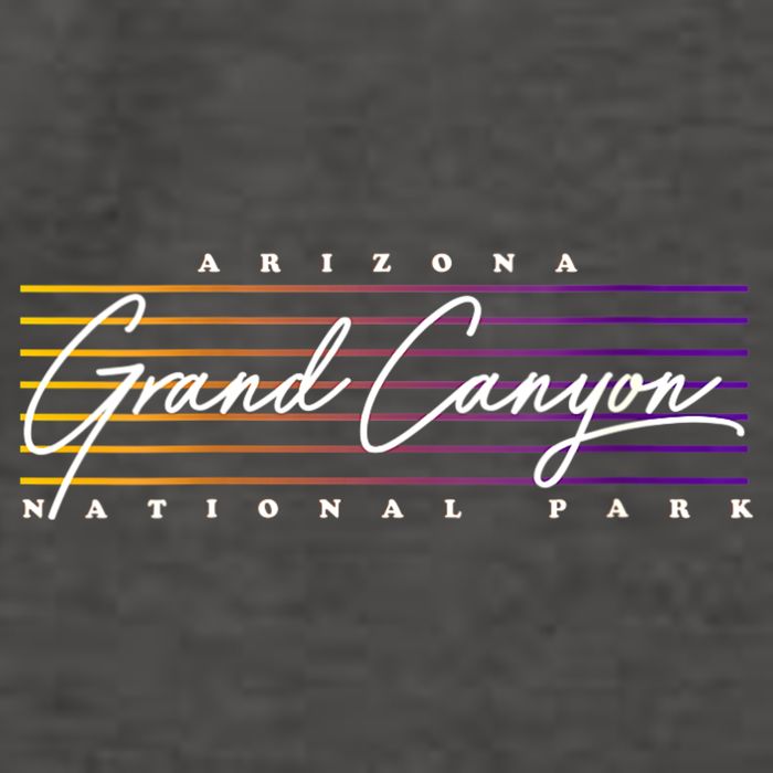 Retro Grand Canyon National Park Vector Backpack