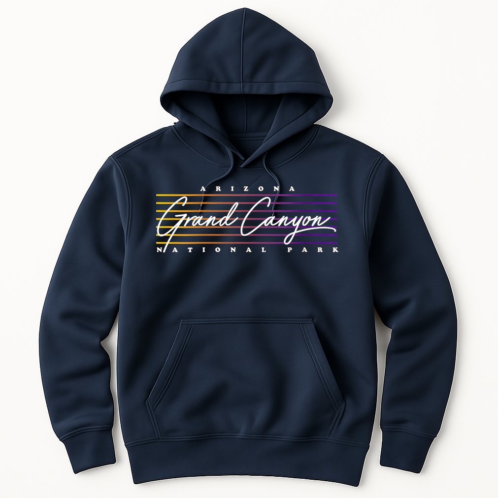 Retro Grand Canyon National Park Hoodie