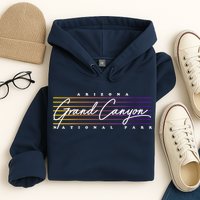 Retro Grand Canyon National Park Hoodie