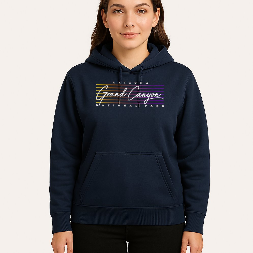 Retro Grand Canyon National Park Hoodie