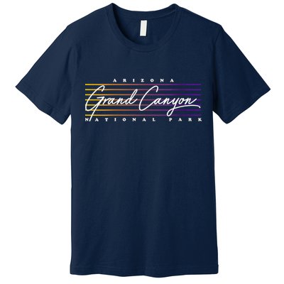 Retro Grand Canyon National Park Premium T-Shirt