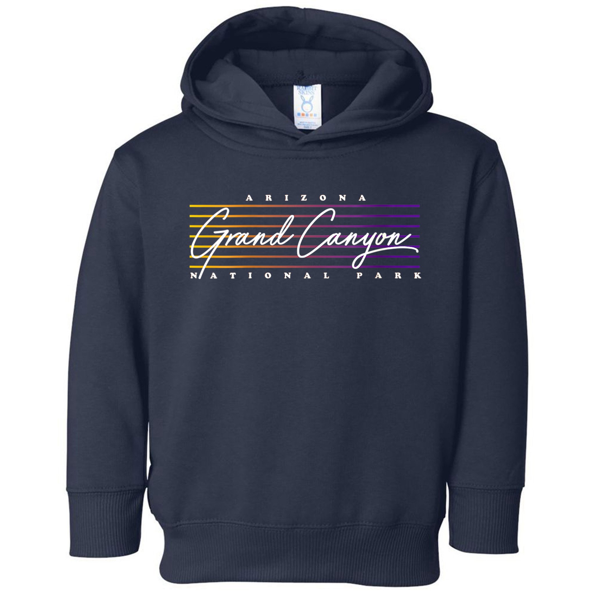 Retro Grand Canyon National Park Toddler Hoodie