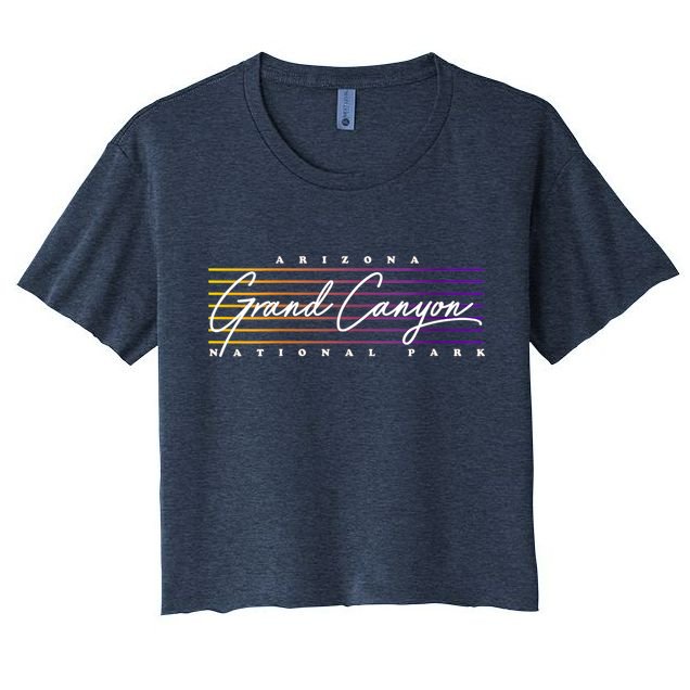 Retro Grand Canyon National Park Crop Top