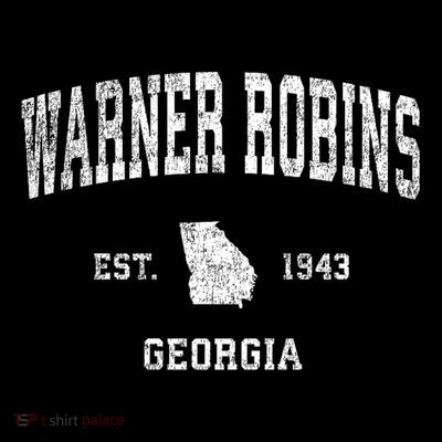 Warner Robins Georgia Ga Vintage Sports T-Shirt