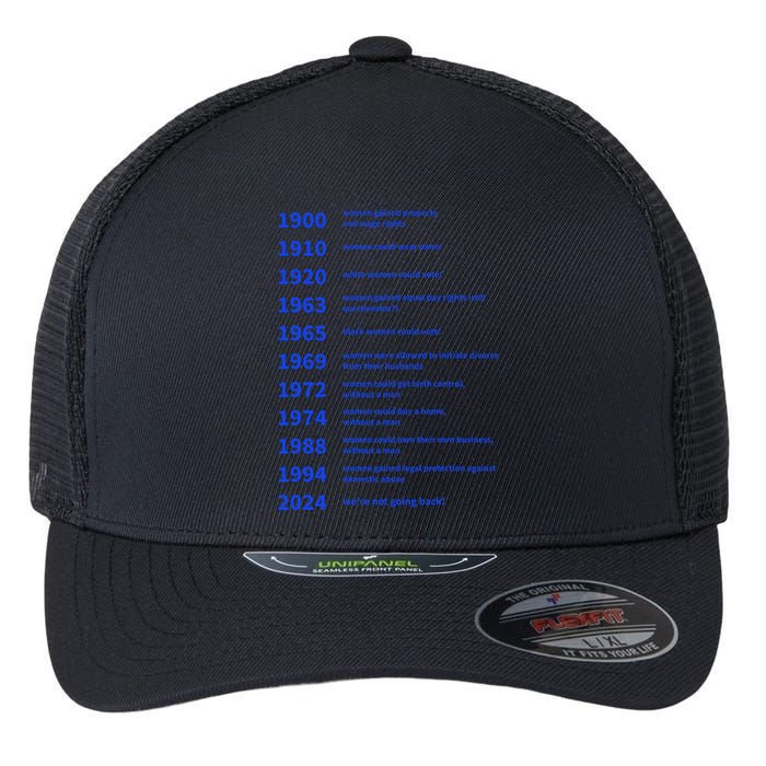 Women Rights Gained By Date Motivation Flexfit Unipanel Trucker Cap