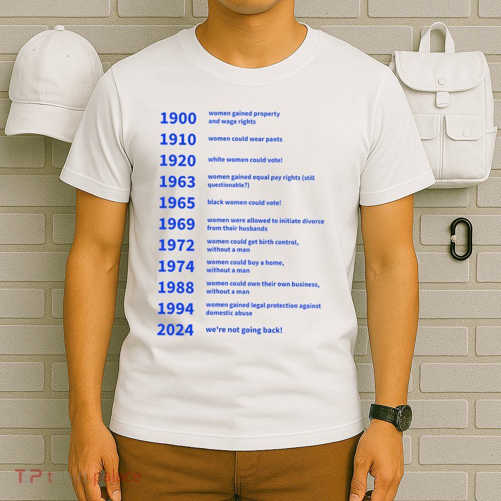 Women Rights Gained By Date Motivation T-Shirt