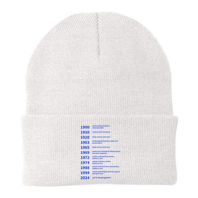 Women Rights Gained By Date Motivation Beanie