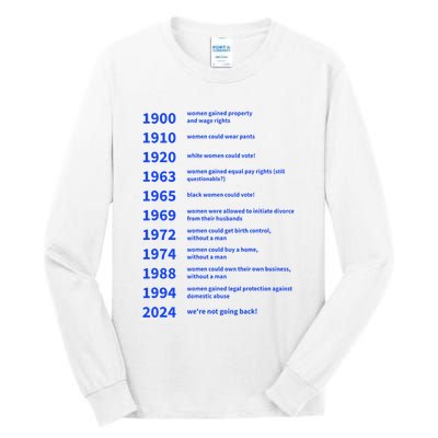 Women Rights Gained By Date Motivation Tall Long Sleeve T-Shirt