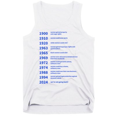 Women Rights Gained By Date Motivation Tank Top