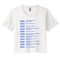 Women Rights Gained By Date Motivation Crop Top