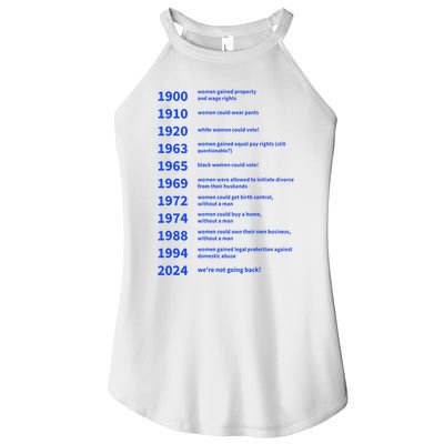 Women Rights Gained By Date Motivation Women's Perfect Tri Rocker Tank