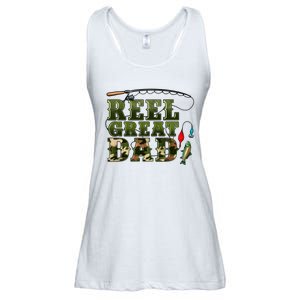 Western Reel Great Dad Fisher Ladies Essential Flowy Tank