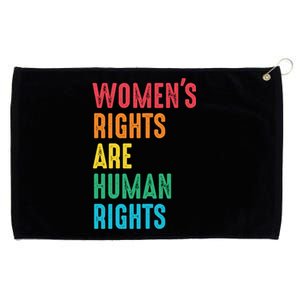 Wos Rights Hu Rights Feminist Gender Equality Gift Grommeted Golf Towel