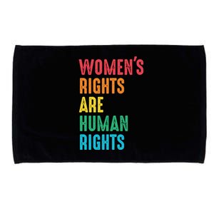 Wos Rights Hu Rights Feminist Gender Equality Gift Microfiber Hand Towel