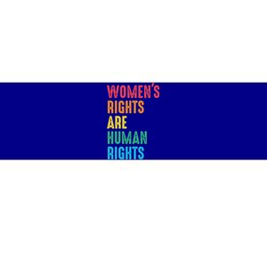 Wos Rights Hu Rights Feminist Gender Equality Gift Bumper Sticker