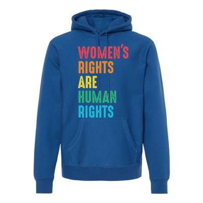 Wos Rights Hu Rights Feminist Gender Equality Gift Premium Hoodie